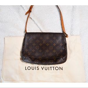 Authentic Louis Vuitton-  Musette Tango Monogram
